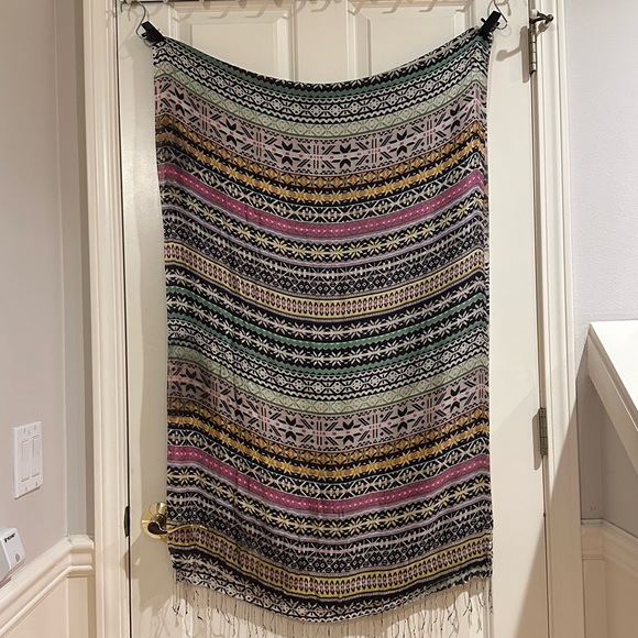 Anthro “Svea Scarf” by Feathers From Tolani - Picture 2 of 12